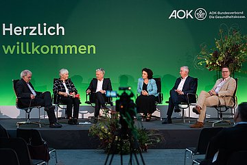 AOK im Dialog 21.09.2022 Diskussionsrunde "AOK im Dialog" am 21.09.2022 zum Thema Finanzierung
