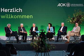 Diskussionsrunde "AOK im Dialog" am 21.09.2022 zum Thema Finanzierung