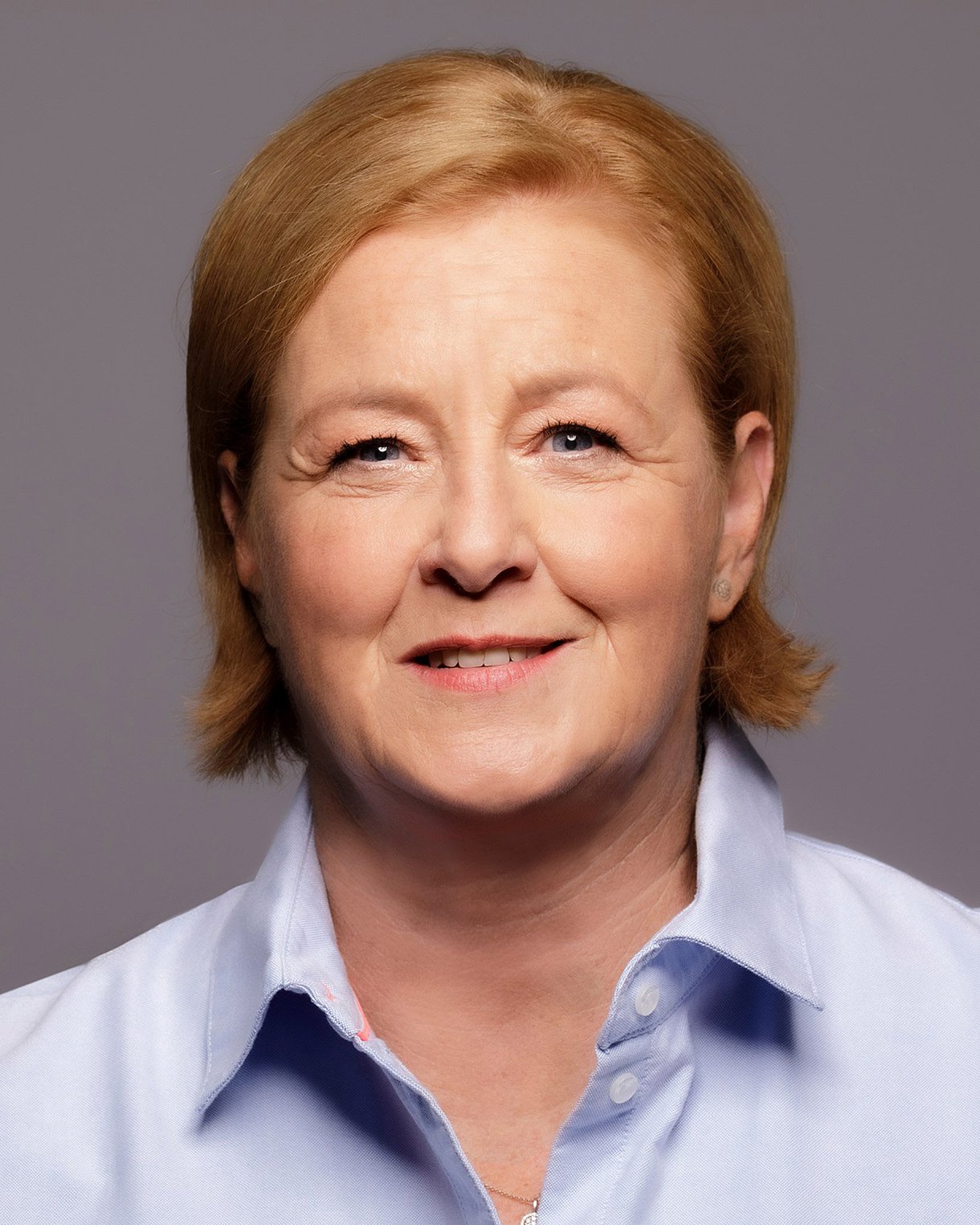Foto: Porträt von Michaela Engelmeier, Vorstandsvorsitzende des Sozialverbands Deutschland.