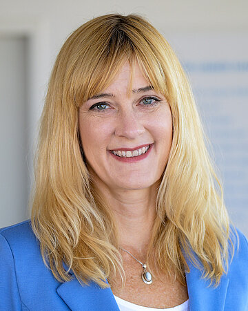 Portrait von Katja Sodomann, Pressesprecherin von Unicef Deutschland