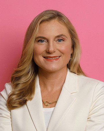 Foto: Bernadette Rümmelin, Geschäftsführerin des Katholischen Krankenhausverbandes Deutschland e. V.