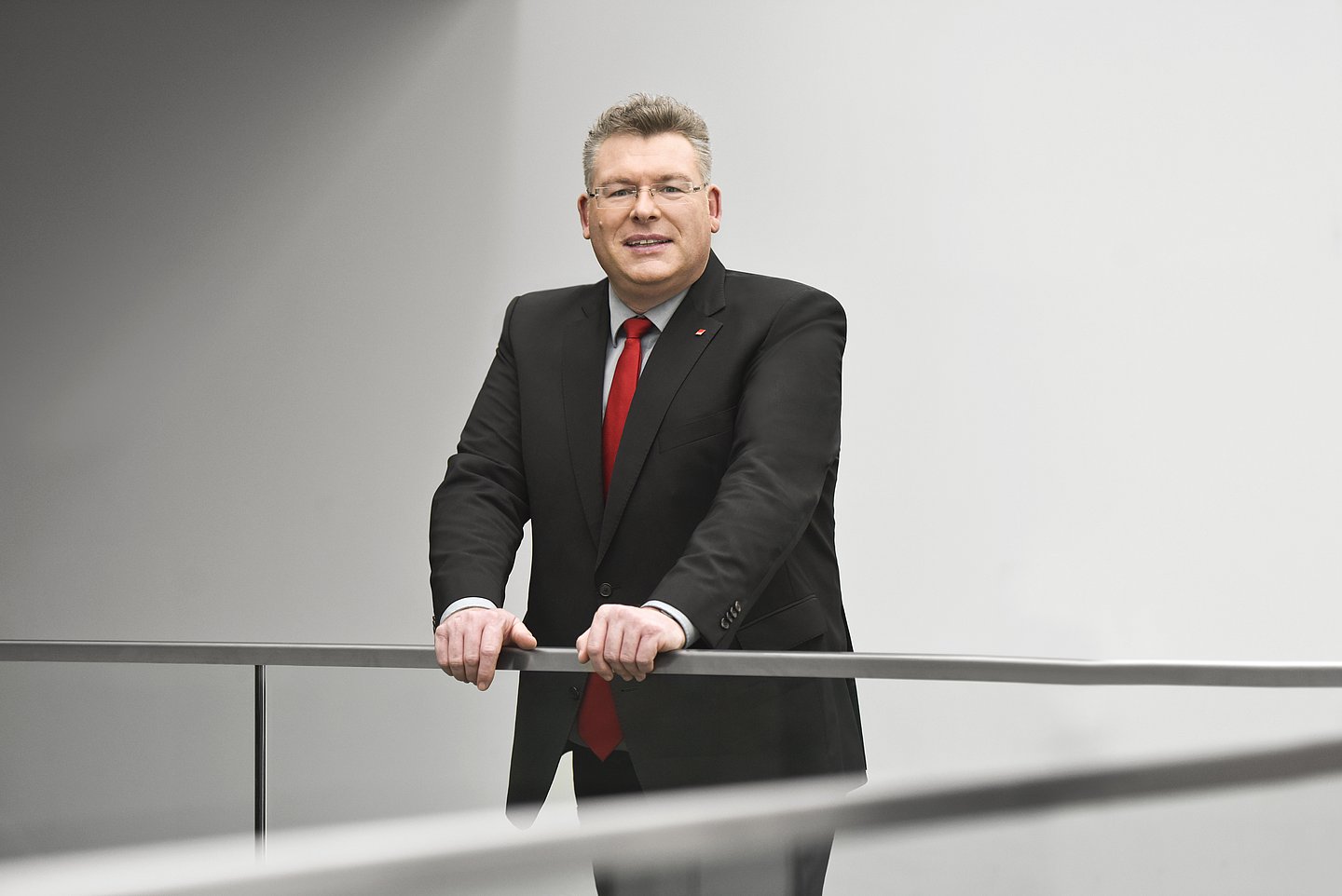 Knut Lambertin Porträt: Knut Lambertin, alternierender Vorsitzender für die Versichertenseite