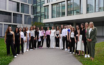 Azubis 2024 Gruppenfoto der neuen Azubis 2024