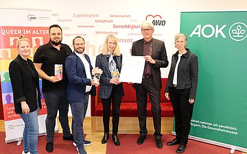 Foto: BGF-Preis 2023: Gesunde Pflege, Team Arbeiterwohlfahrt Schwaben