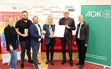 Foto: BGF-Preis 2023: Gesunde Pflege, Team Arbeiterwohlfahrt Schwaben