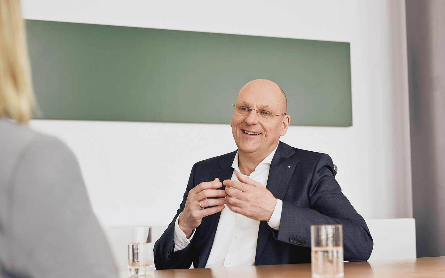 Jens Martin Hoyer Porträt: Jens Martin Hoyer, stellvertretender Vorstandsvorsitzender des AOK-Bundesverbandes