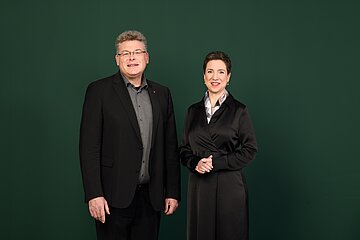 Foto: Aufsichtsrat AOK-Bundesverband, Knut Lambertin und Dr. Susanne Wagenmann