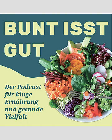 Cover: Podcast &bdquo;Bunt isst gut&ldquo;, Leibniz-Institut f&uuml;r Gartenbauwissenschaften (IGZ).