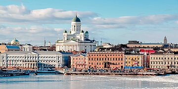 Hauptstadt Finnlands: Helsinki.