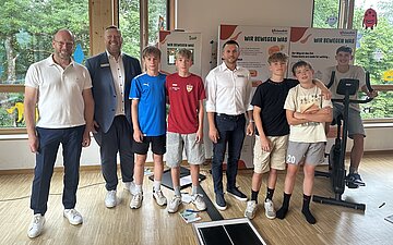Gruppenfoto aus dem Hans-Baldung-Gymnasium.