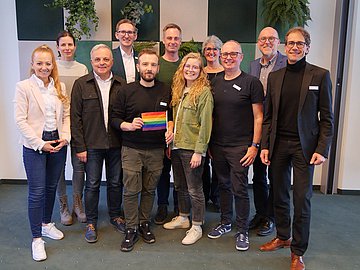 Foto_Nachricht Diversity Day Das queere Netzwerk in der AOK Bayern.