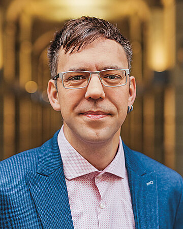 Foto: Portr&auml;tbild von Dr. Oliver Weigelt, Arbeits- und Organisationspsychologe