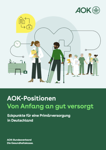 Cover vom Positionspapier Primärversorgung