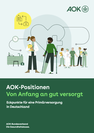 Cover vom Positionspapier Prim&auml;rversorgung