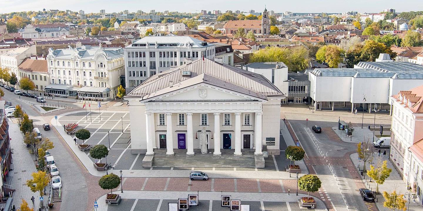 Hauptstadt Litauens: Vilnius.