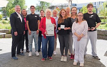 Gruppenbild aus dem Haus Augustinus