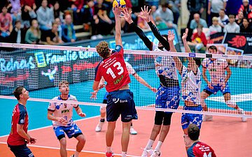 Baden Volleys SSC Karlsruhe Baden Volleys des SSC Karlsruhe beim Spiel