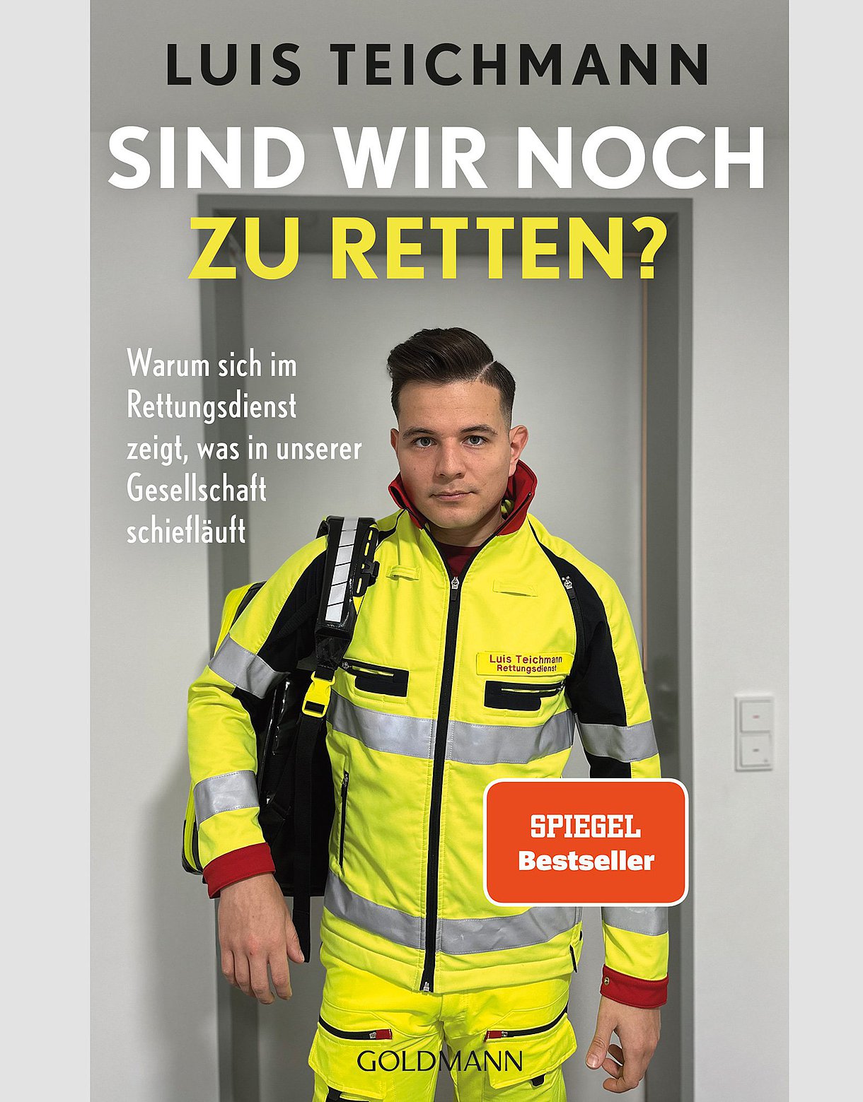 Foto: Cover von Sind wir noch zu retten? München, Goldmann, 2024.