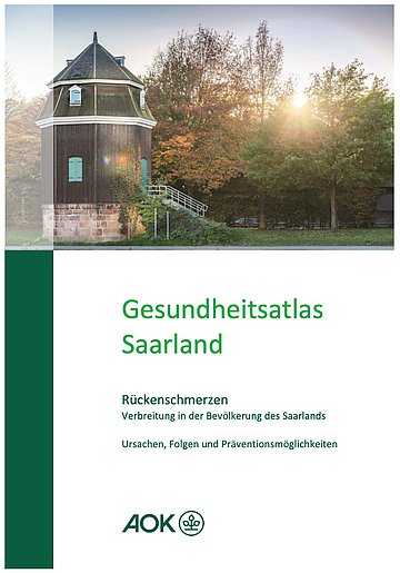 Vorschau: Gesundheitsatlas Saarland Rückenschmerzen