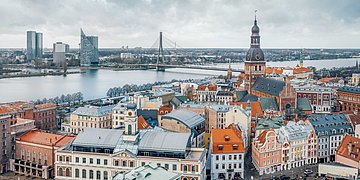 Hauptstadt Lettlands: Riga.