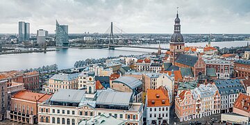 Hauptstadt Lettlands: Riga.
