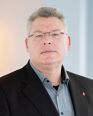 Foto: Portr&auml;t von Knut Lambertin, alternierender Verwaltungsratsvorsitzender der AOK Nordost (Vertreter der Versicherten)