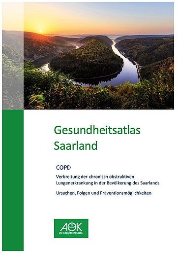 Vorschau: Gesundheitsatlas Saarland COPD