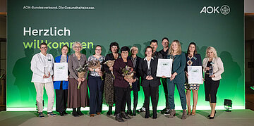 Gruppenbild der Gewinner des BGF-Preises 2024