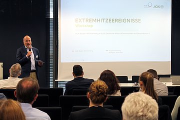 Pressekonferenz Hitze