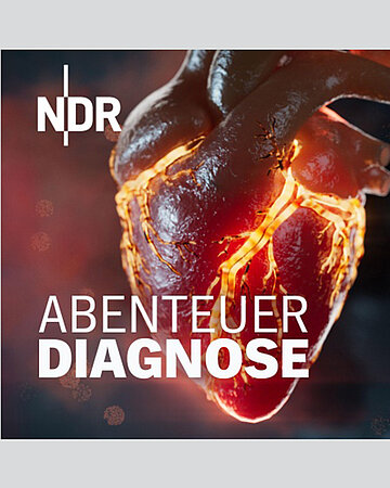 Foto: Cover des Podcasts: Anke Christians, Volker Arend: Abenteuer Diagnose &ndash; der Medizin-Krimi-Podcast.