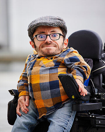 Foto: Ra&uacute;l Aguayo-Krauthausen, Inklusions-Aktivist.