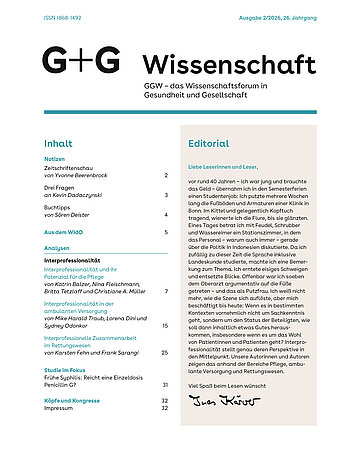 Foto: Titel der GGW 2_26