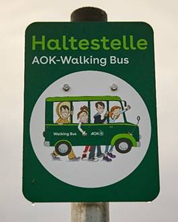 Foto Haltestelle Walking bus 
