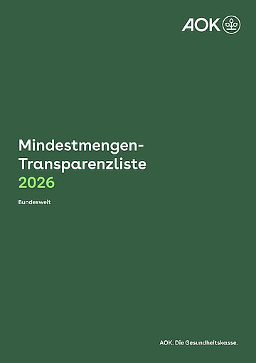 Cover Mindestmengen 2026