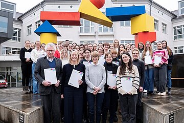 Gruppenfoto zum gemeinsamen Treffen des B(e) NAMSE-Konsortiums in Mainz