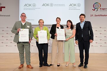 Gruppenbild mit den Ausgezeichneten