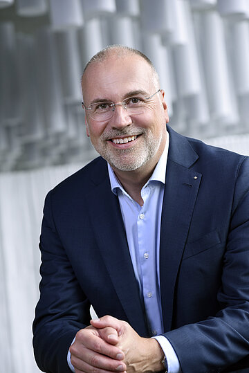 Portr&auml;t von Johannes Bauernfeind, Vorstandsvorsitzender AOK Baden-W&uuml;rttemberg