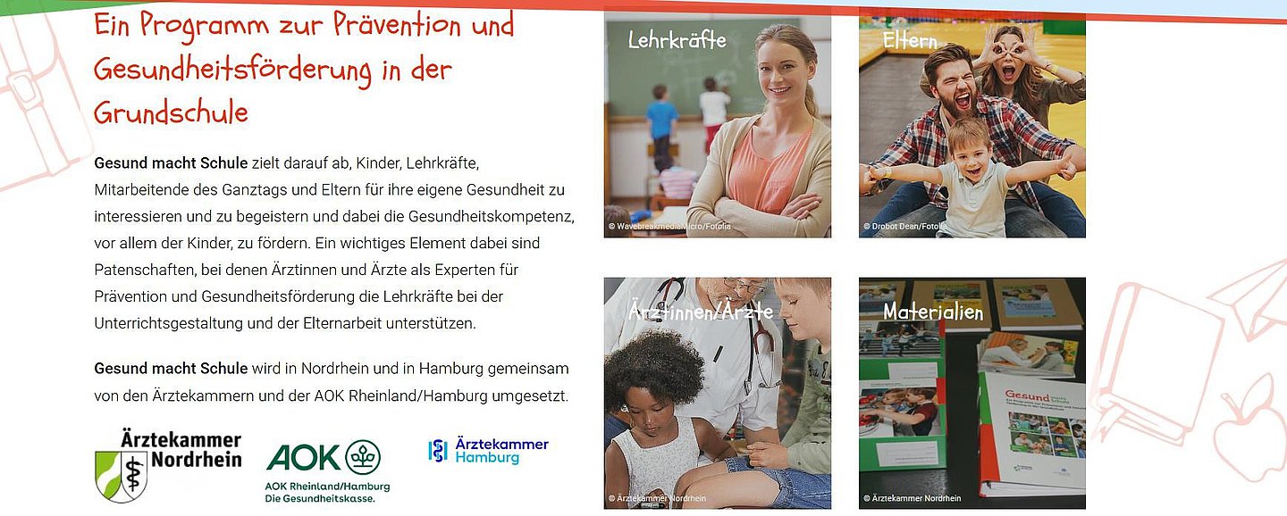 Das Programm "Gesund macht Schule" bringt Prävention in die Grundschulen.