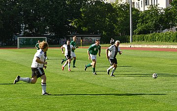 Spielsituation auf dem Platz