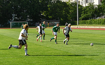 Spielsituation auf dem Platz