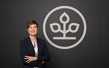 Portr&auml;t von Sabine Deutscher, Mitglied des Vorstandes der AOK Rheinland/Hamburg