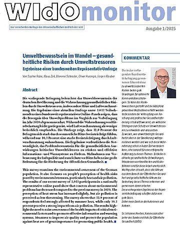 Titel WIdOmonitor Mai 2025 Titelbild: WIdOmonitor Mai 2025