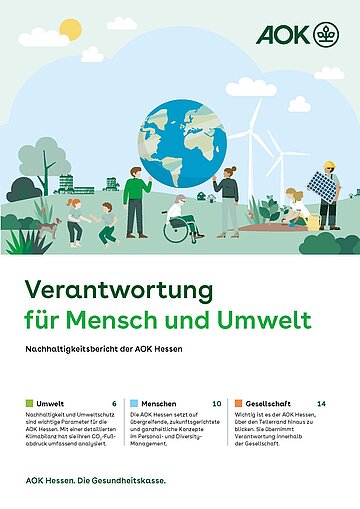 Cover Nachhaltigkeitsbericht 2026