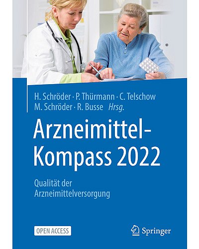 Cover Arzneimittelkompass 2022 Titelbild des Arzneimittelkompass 2022
